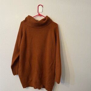 Women's Cozy Brown Sweater